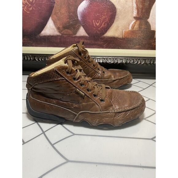 HS Trask Boots 9.5 M Kalispell Brown Leather Lace Up Chukka Ankle Shoes main image 10